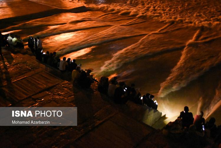 تصاویر نبض حیاتِ زاینده رود در اصفهان,عکس های زاینده رود اصفهان,تصاویر بازگشایی زاینده رود