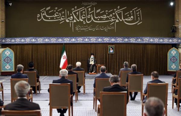 رئیس‌جمهور و اعضاء هیئت دولت با رهبر,دیدار روحانی با رهبر