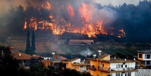 پ.ک.ک,مسئولیت آتش‌سوزی‌های ترکیه