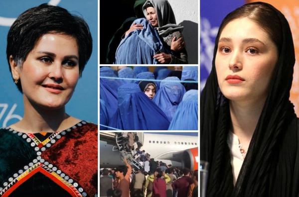 واکنش هنرمندان به وضعیت غم‌انگیز افغانستان,واکنش فرشته حسینی و صحرا کریمی به اوضاع افغانستان
