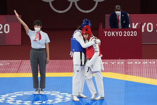 کیمیا علیزاده و ناهید کیانی,المپیک 2020 توکیو