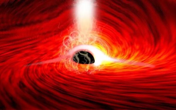 کشف نوری در پشت یک سیاه‌چاله,سیاهچاله