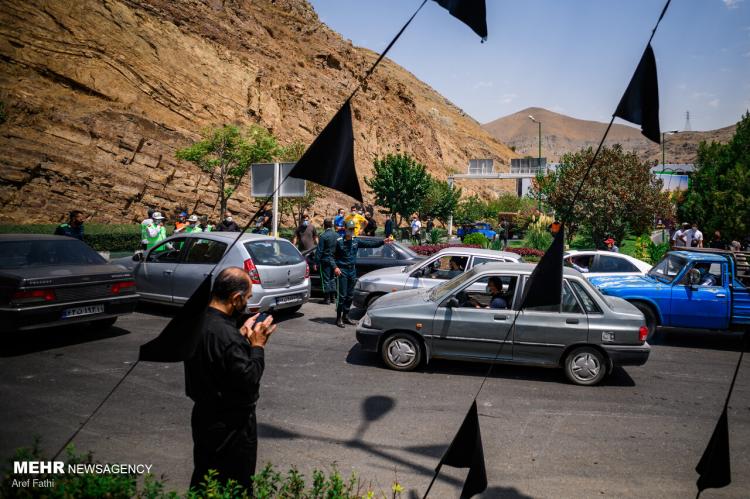 تصاویر اولین ساعات بسته شدن جاده چالوس,عکس های بست هشدن جاده چالوس,تصاویری از مسدود شدن جاده چالوس