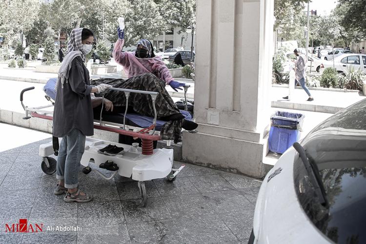 تصاویر کابوس دلتا در بیمارستان‌های مشهد,عکس های وضعیت کرونا در مشهد,تصاویری از شیوع کرونا در مشهد