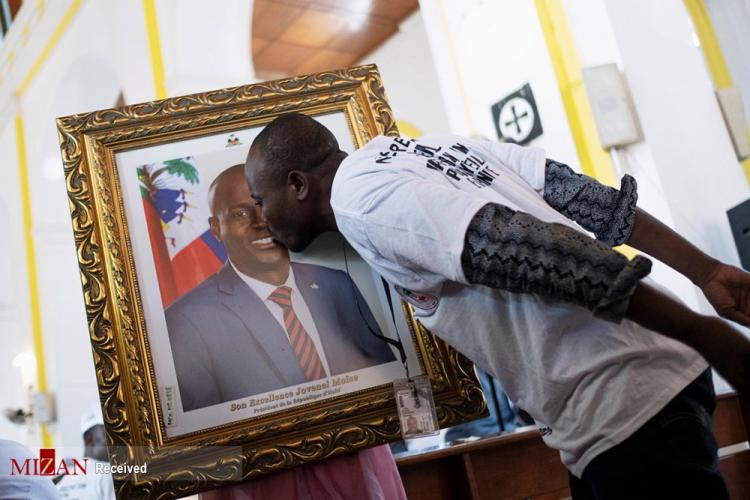 تصاویر مراسم خاکسپاری رئیس جمهور هائیتی,عکس های مراسم یادبود برای رئیس جمهور هائیتی,تصاویر مراسم خاکسپاری جوینل مویز