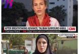 تغییر پوشش خبرنگار اعزامی CNN, تصرف افغانستان توسط طالبان