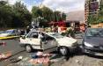 تصادفات در ایران,مرگ دلخراش راننده پراید حامل گوشت