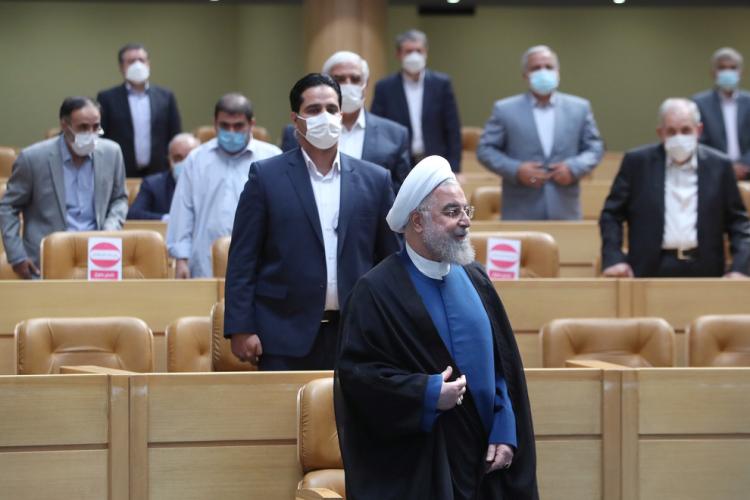 تصاویر آخرین سخنرانی حسن روحانی,عکس های حسن روحانی در مقام رئیس جمهور,تصاویر آخرین سخنرانی حسن روحانی در مقام رئیس جمهور