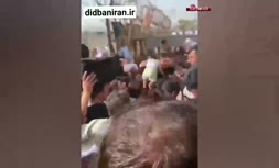 فیلم/ تلاش مردم افغانستان برای فراری دادن نوزدان و بچه ها