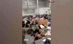 فیلم/ پناهجویان افغان که توانستند با هواپیماهای آمریکایی از افغانستان خارج شوند