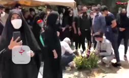 فیلم/ مراسم تشییع پیکر علی سلیمانی در بهشت زهرا