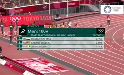 فیلم/ مسابقه حسن تفتیان در دوی 100 متر المپیک توکیو