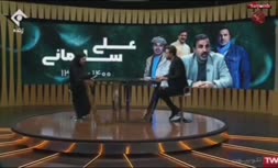 فیلم/ اشک‌های نفیسه روشن برای زنده‌یاد سلیمانی روی آنتن زنده