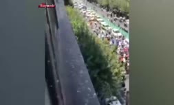 فیلم/ اعتراضات در تهران به دلیل قطعی برق