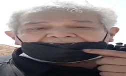 فیلم | صحبت‌های تکان‌دهنده یک بازیگر در مراسم خاکسپاری برادرزاده‌اش