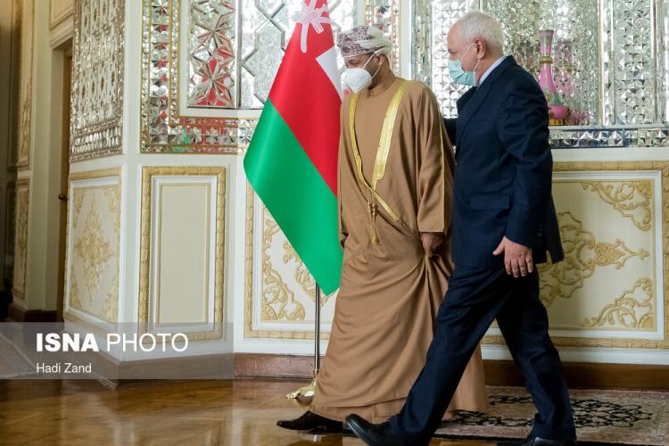 فیلم دیدار وزرای امور خارجه ایران و عمان
