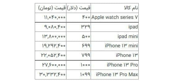 قیمت آیفون ۱۳ در ایران,ویژگی گوشی آیفون 13