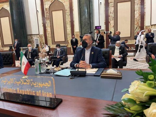 امیر عبداللهیان وزیر امور خارجه ایران,کنفرانس منطقه‌ای حمایت از عراق