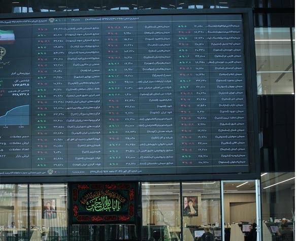 شاخص کل بورس در شروع معاملات امروز,بورس تهران