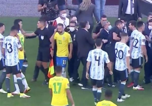 حاشیه دیدار آرژانتین برزیل و بازی بارسلونا در لالیگا,حواشی فوتبال