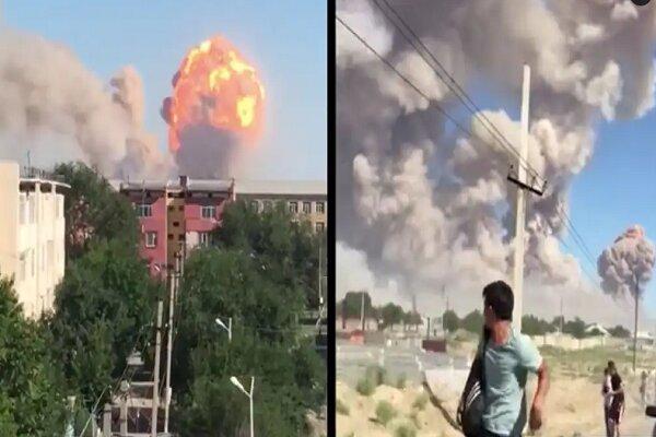 انفجار مهیب در قزاقستان,انفجار در قزاقستان
