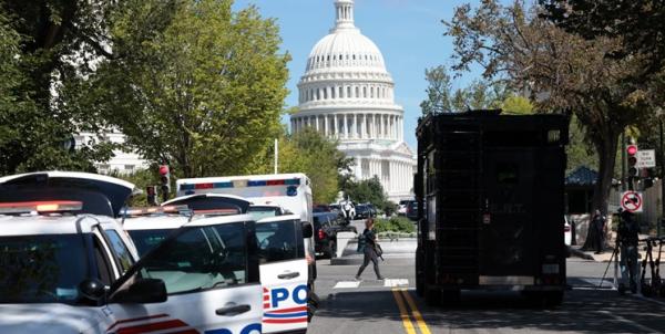 مظنون بمب‌گذاری در کنگره آمریکا,بمب گذاری در نزدیکی کنگره آمریکا