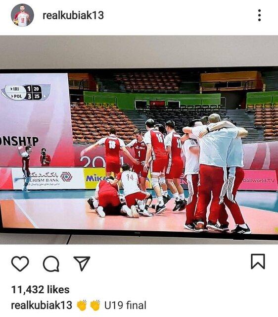 واکنش رسانه لهستانی به شکست والیبال نوجوانان ایران,دیدار تیم ملی والیبال زیر ۱۹ سال ایران و لهستان