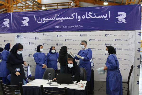 واکسن کرونا واکسن کرونا,واکسیناسیون سراسری کارکنان شرکتهای منطقه صنعتی