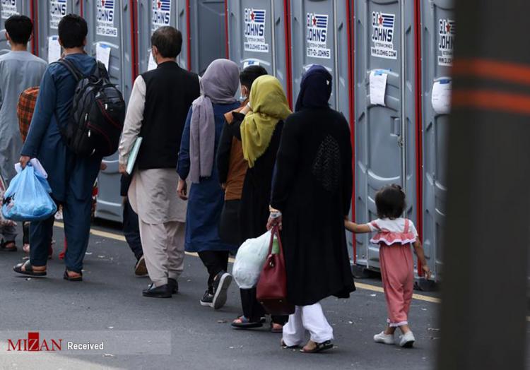 تصاویر ورود مهاجرین افغانستانی به آمریکا,عکس های مهاجران افغان در آمریکا,تصاویر افغانی های آمریکا