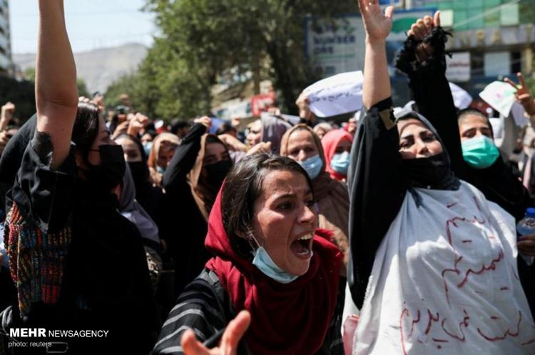 تصاویر تظاهرات گسترده در افغانستان علیه طالبان,عکس های اعتراضات در افغانستان,تصاویری از تظاهرات در افغانستان