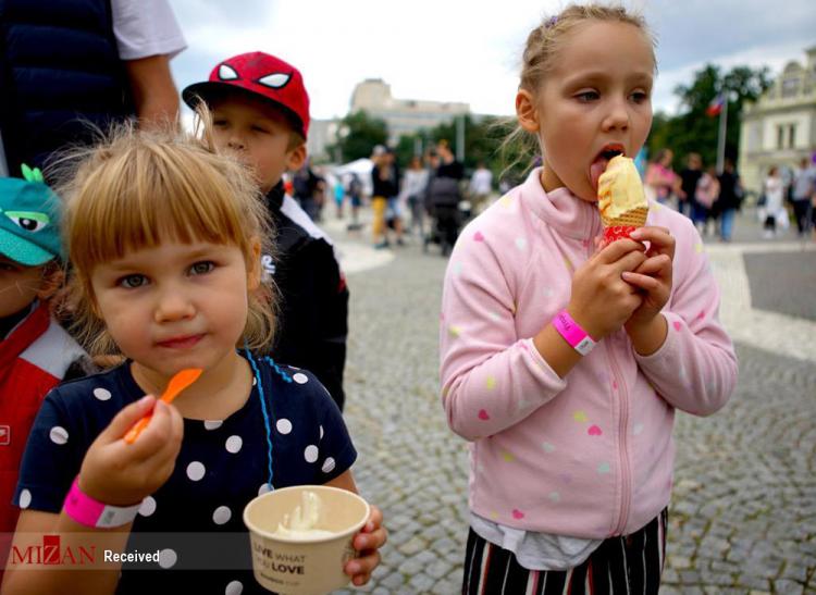تصاویر فستیوال بستنی پراگ,عکس های فستیوال بستنی در پراگ,تصاویر فستیوال بستنی در پراگ