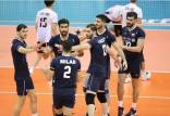 تیم ملی والیبال ایران, مرحله گروهی رقابت‌های قهرمانی مردان آسیا