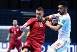 جام جهانی فوتسال,دیدار تیم ملی فوتسال ایران و صربستان