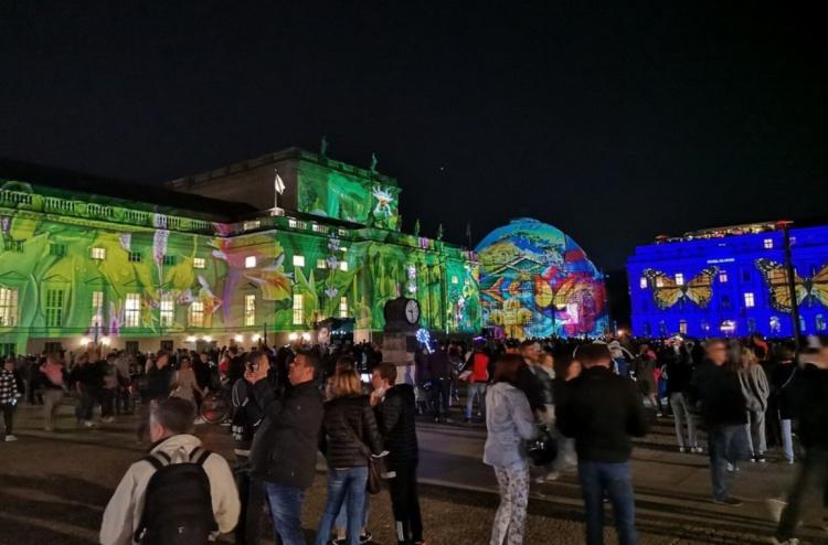 تصاویر جشنواره نور در برلین,عکس های جشنواره نور در برلین,تصاویری از جشن نور در آلمان