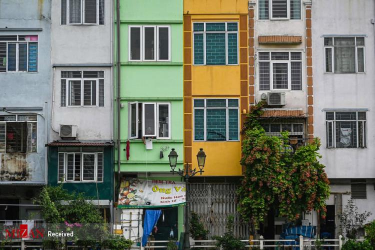 تصاویر خانه‌های باریک در ویتنام