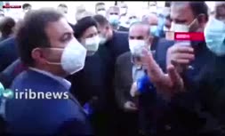 فیلم/ گلایه مردم به رئیسی از وضعیت بیمارستان‌های اهواز