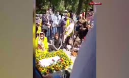 فیلم/ مزار استاد شجریان در سالروز تولدش