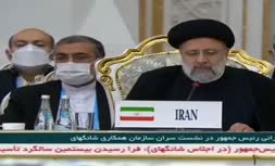 فیلم | چرت زدن ‏اسماعیلی رئیس‌ دفتر رئیس‌جمهور دقیقا همزمان با سخنرانی رئیسی در نشست سران شانگهای