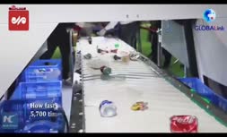 فیلم/ ربات تفکیک زباله چینی