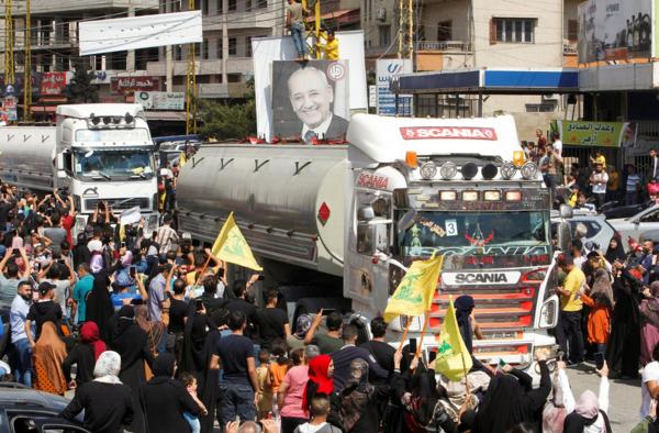 ارسال سوخت ایران به لبنان,کمکهای ایران به حزب الله لبنان