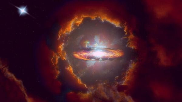 کشف تصادفی دو کهکشان جدید در لبه کیهان,کهکشان