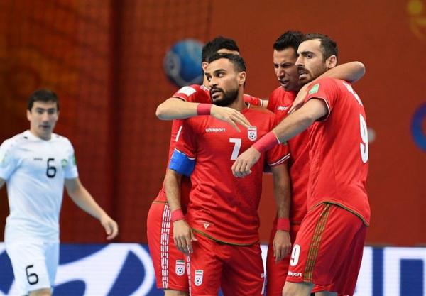 جام جهانی فوتسال 2021,دیدار تیم ملی فوتسال ایران و قزاقستان