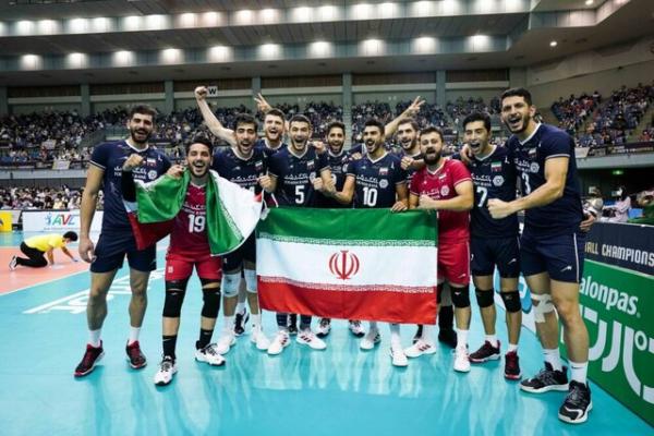 تیم ملی والیبال ایران,قرعه کشی جام جهانی والیبال