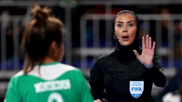 گلاره ناظمی,داور فینال فوتسال جام جهانی