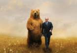 عکس پوتین و خرس,پوتین در کنار خرس