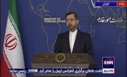 فیلم | خطیب زاده: در عمل آنچه می‌بینیم تداوم سیاست‌های ترامپ بوده است