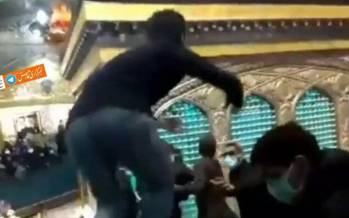 ماجرای اخلال چند نفر در نظم زیارت و آرامش اطراف ضریح رضوی چه بود؟ اخلال چند نفر در نظم زیارت و آرامش اطراف ضریح رضوی,حرم امام رضا