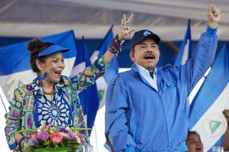 تحریم رئیس جمهورنیکاراگوئه,اقدامات سرکوبگرانه دولت نیکاراگوئه و حامیانش ا