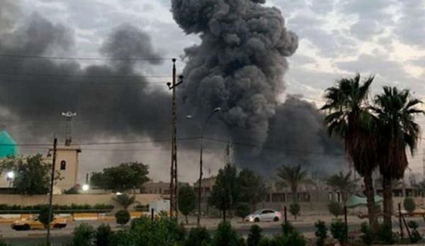 حمه به سفارتخانه ها در عراق,حمله موشکی به بغداد