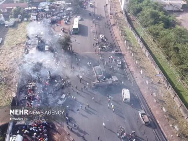 انفجار تانکر نفت در سیرالئون,عکسهای انفجار تانکر نفت در سیرالئون
